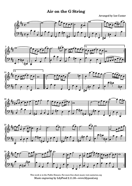 Miniatura de la partitura