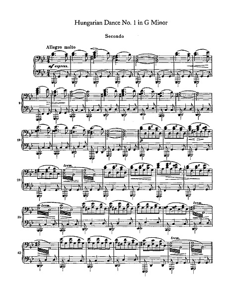 Miniatura de la partitura