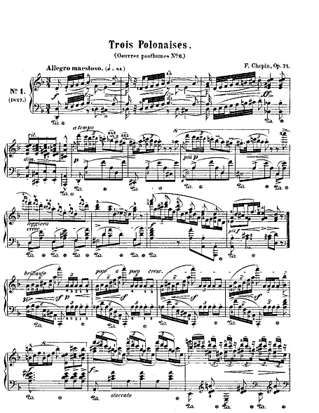 Miniatura de la partitura
