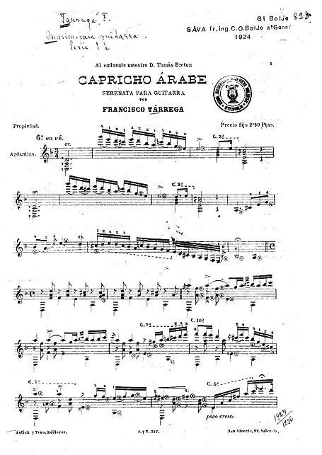 Miniatura de la partitura