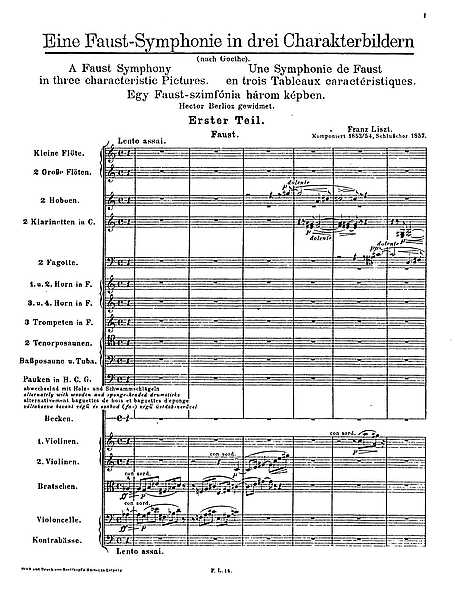 Miniatura de la partitura